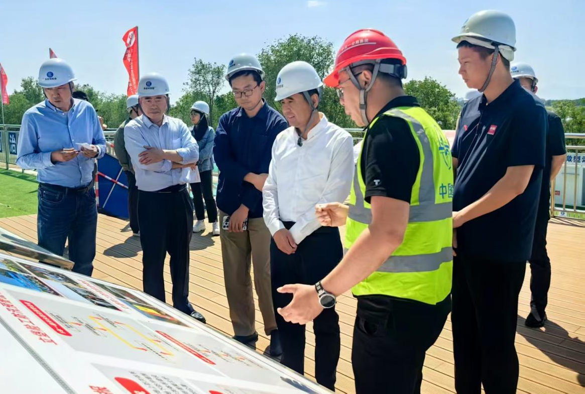 北京市水務(wù)局檢查永定河盧梁段綜合提升工程 北京市水務(wù)局檢查永定河盧梁段綜合提升工程