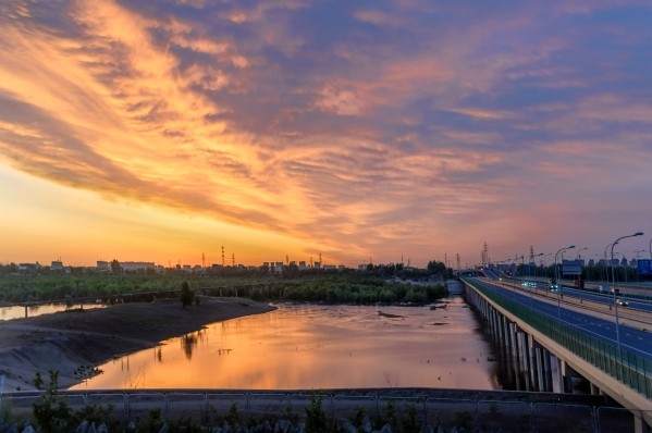 云蒸霞蔚永定河