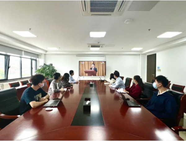 永定河投資公司組織觀看慶祝中國共產主義青年團成立100周年大會 永定河投資公司組織觀看慶祝中國共產主義青年團成立100周年大會