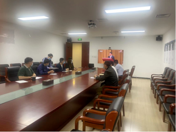 永定河投資公司組織觀看慶祝中國共產主義青年團成立100周年大會 永定河投資公司組織觀看慶祝中國共產主義青年團成立100周年大會